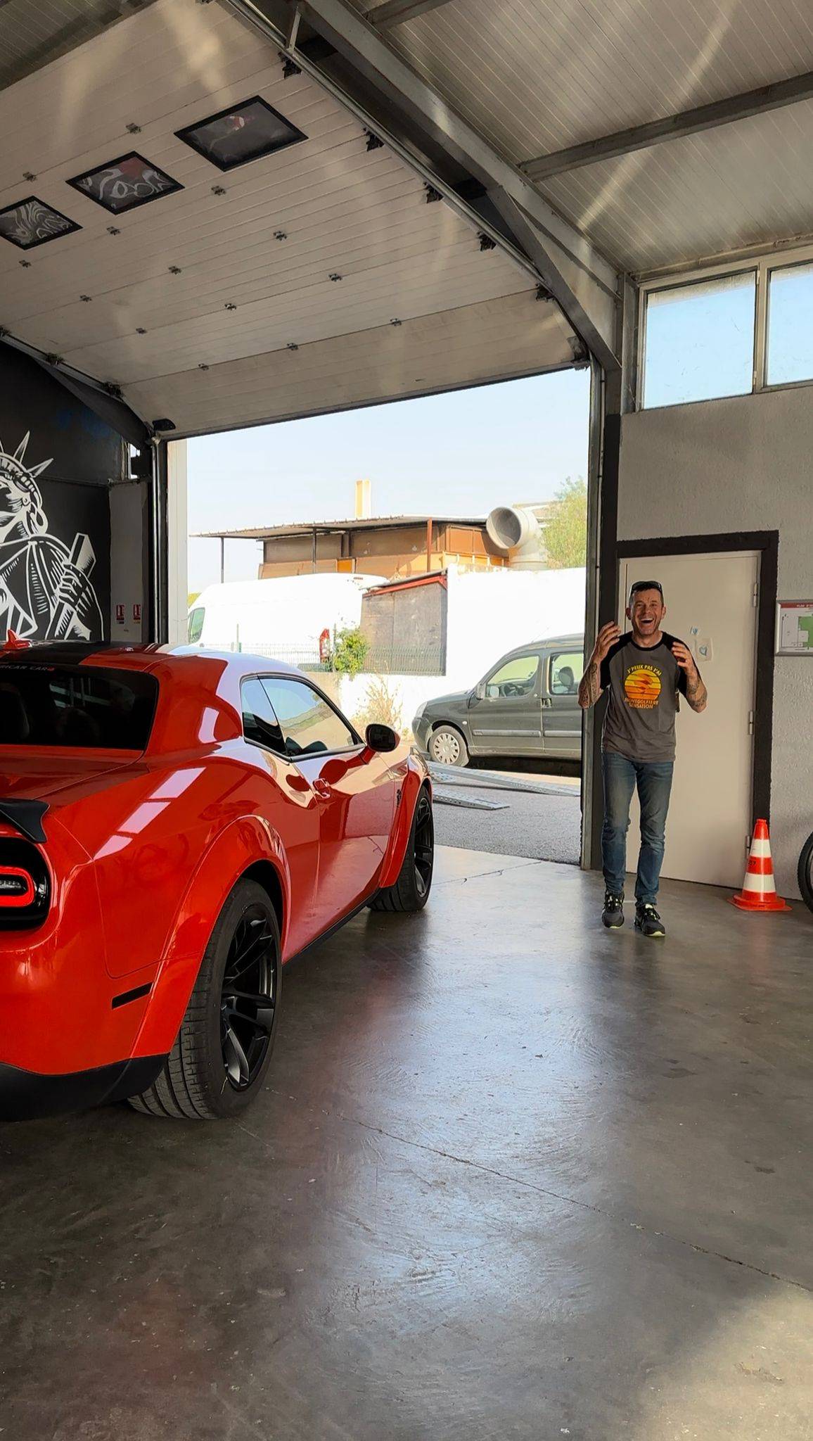 Livraison de notre Challenger Hellcat 2022