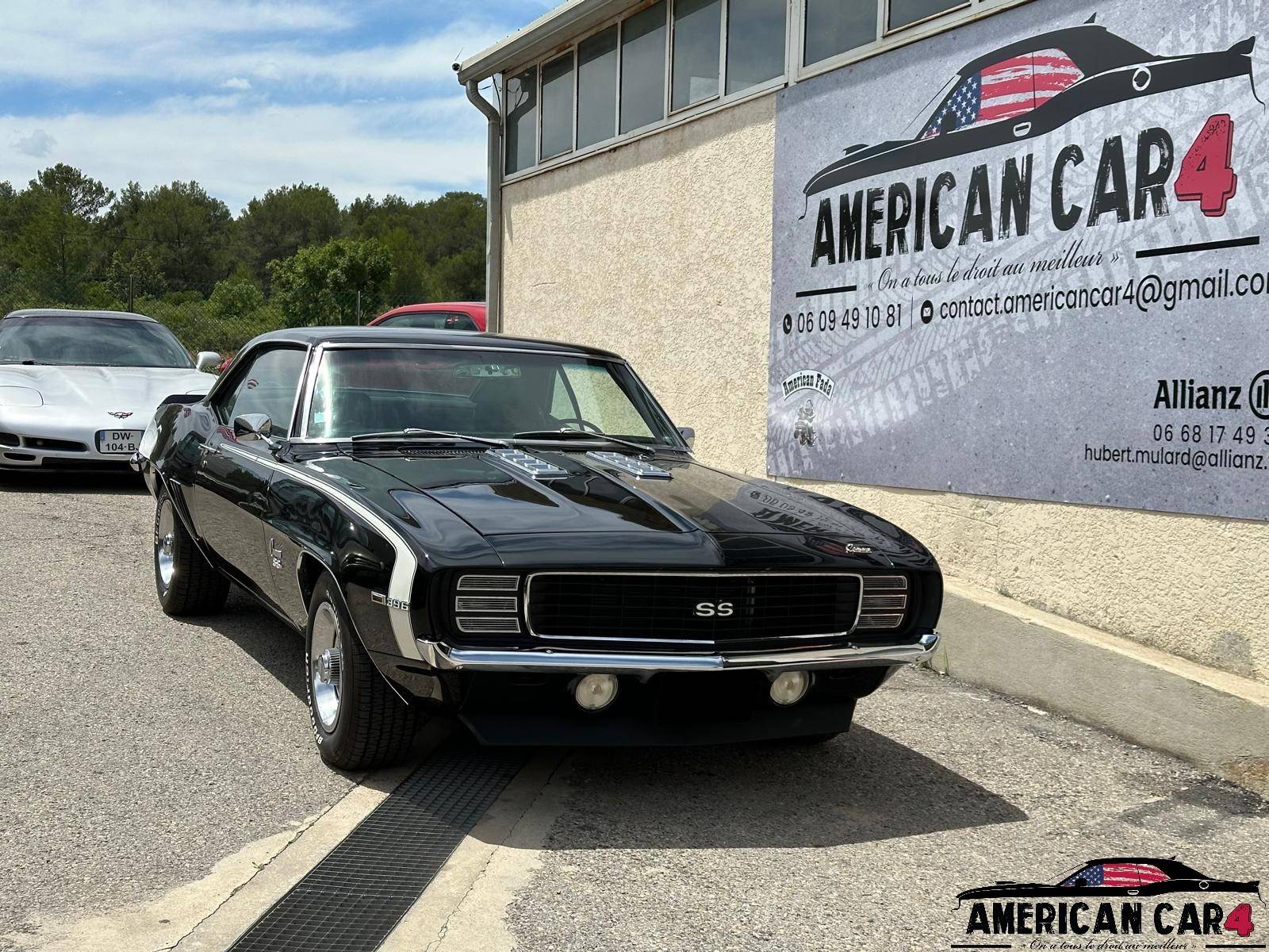 Camaro SS 1969 / Pack RS / 396ci disponible à Montpellier dans l'Hérault (34)