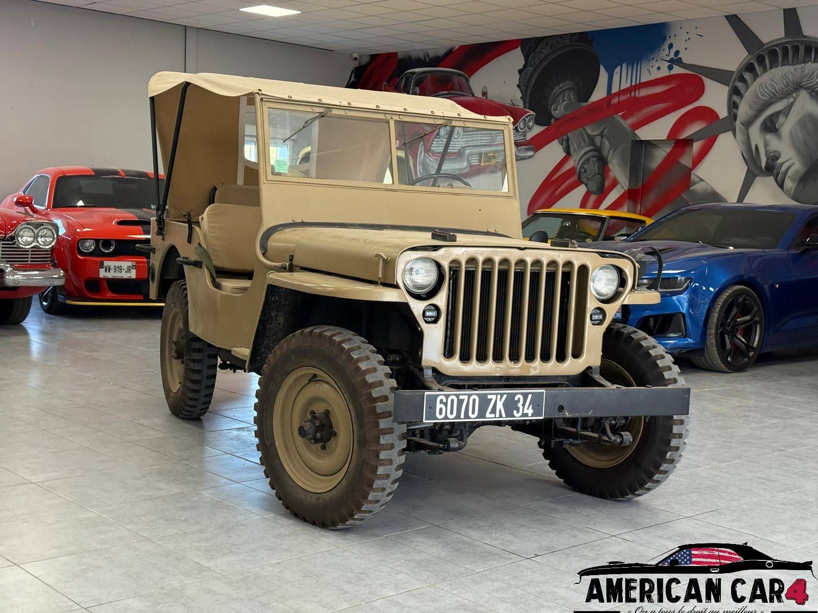 Jeep Willys MB 1942 – Entièrement restaurée