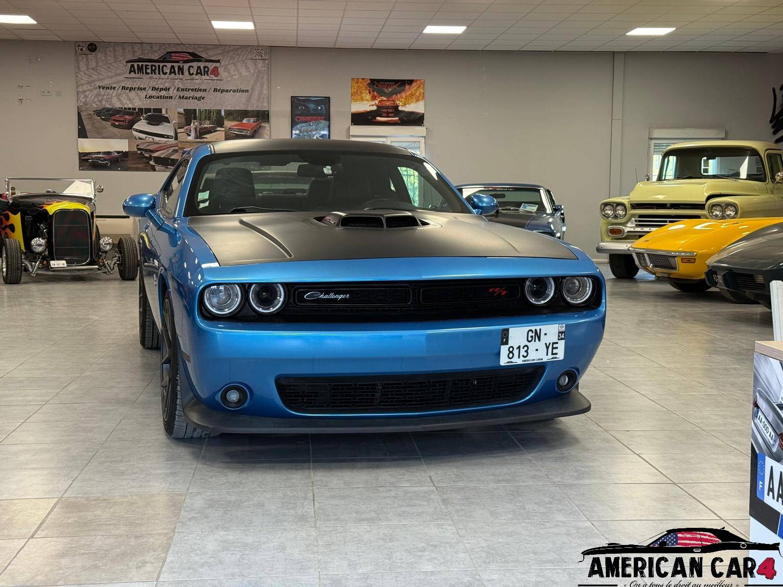 Dodge Challenger R/T Scatpack  Shaker 6.4 V8 492 ch – 2017 – 93 200 km