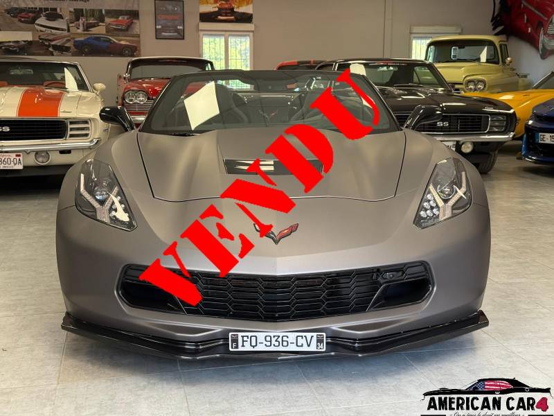 Corvette C7 Cabriolet 3LT | 2018 | 72 500 km | V8 6.2L | Disponible chez AmericanCar4