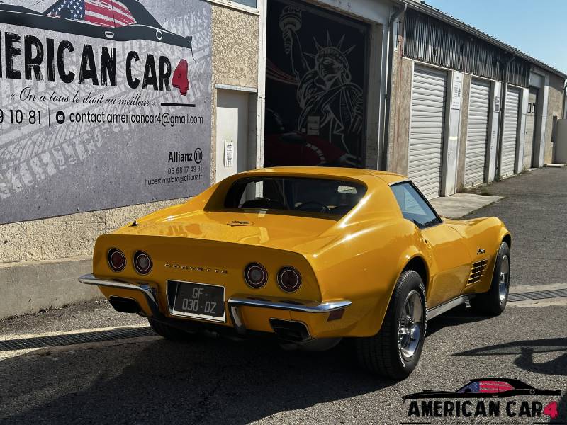 Corvette C3 1970 Stingray V8 454ci disponible à montpellier arrière