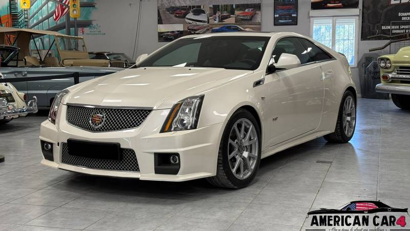 Cadillac CTS-V Coupé 2011 – V8 6.2L Supercharged 560 ch | Disponible en stock chez American Car4