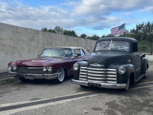Départ de notre premier convoi de véhicule américaine pour le salon Auto Moto Classic de Toulouse au Meet